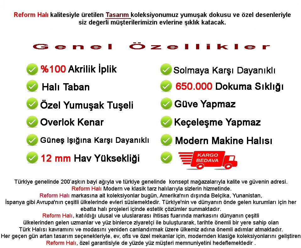 tasarım makine halısı