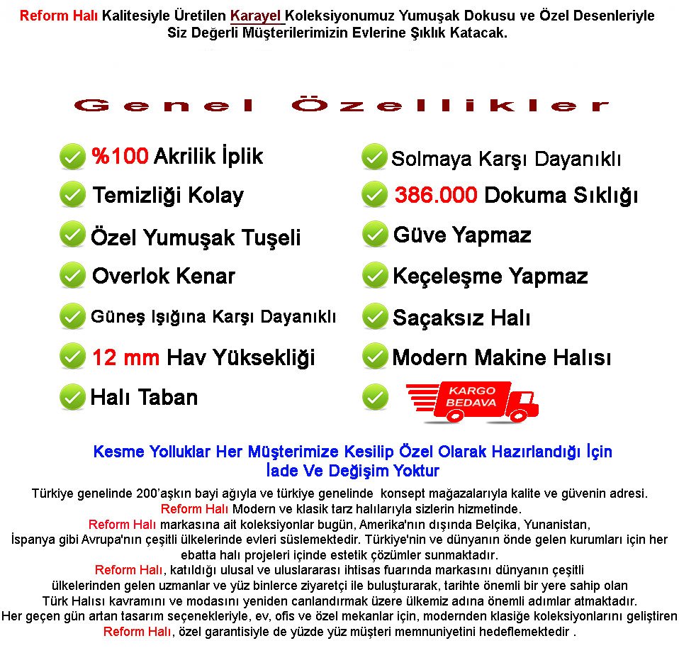 karayel makine halısı