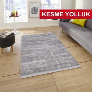 Sis Koleksiyonu Kesme Yolluk 3003 Gri Halı