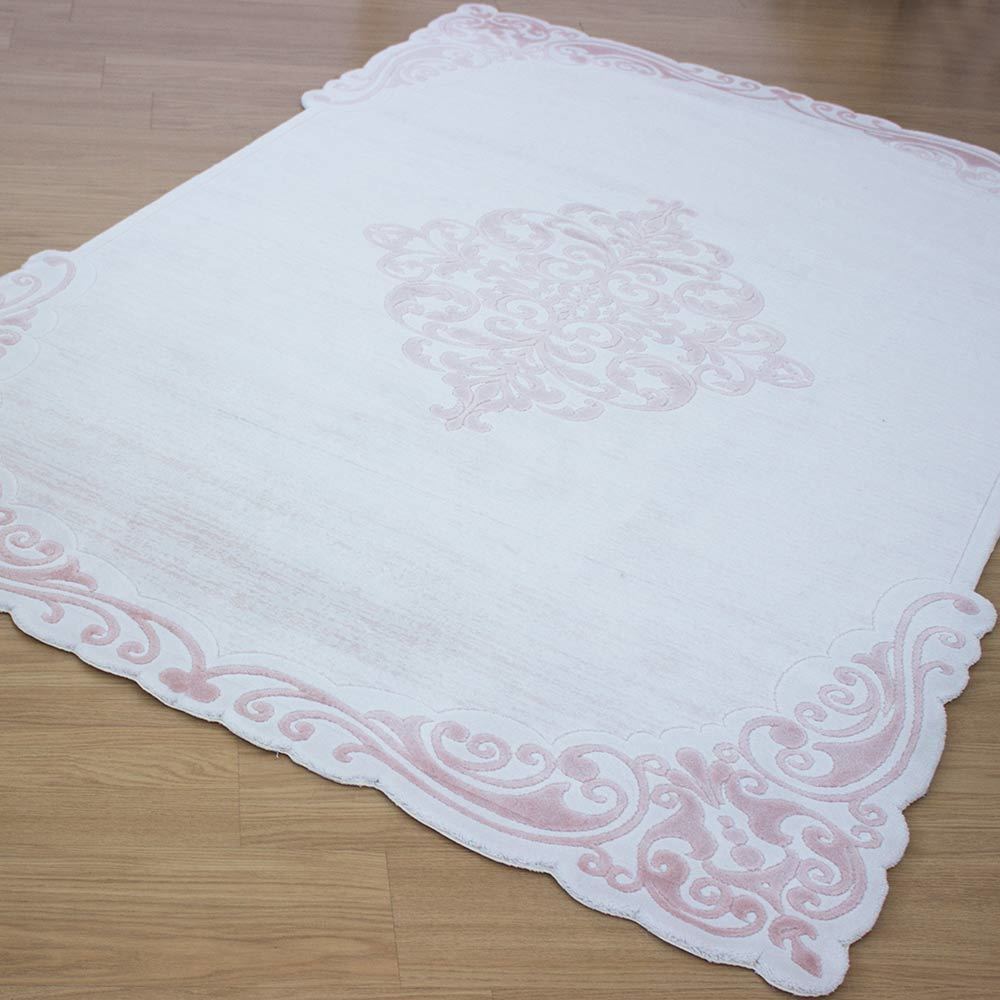 Tasarım Koleksiyonu 9007 Pembe Halı 133 X 190