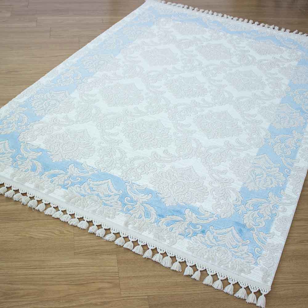 Doku Koleksiyonu 2501 Mavi Halı 120 X 180