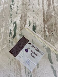 Perla Koleksiyonu 0003Y Gri-Yeşil Halı