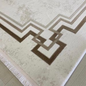 Gümüş Koleksiyonu 007A Bej-Kahve Halı 100 X 200