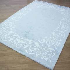 Saten Koleksiyonu B002 Gri Halı 80 X 150