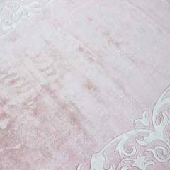 Saten Koleksiyonu B003 Pembe Halı 200 X 300