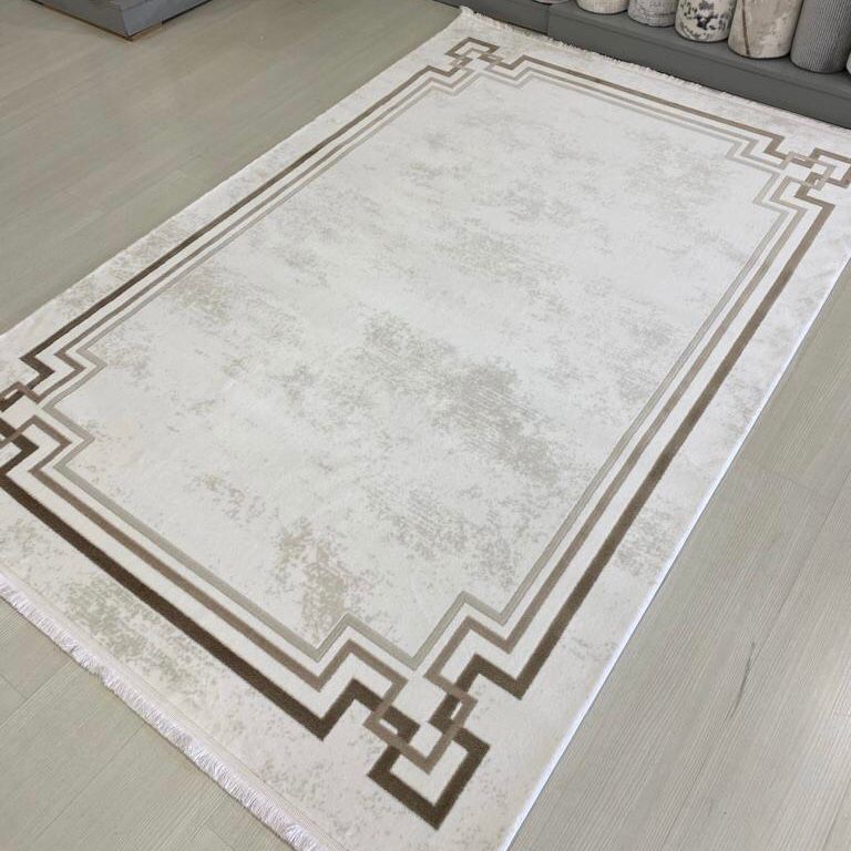 Gümüş Koleksiyonu 001A Bej Halı 100 X 200