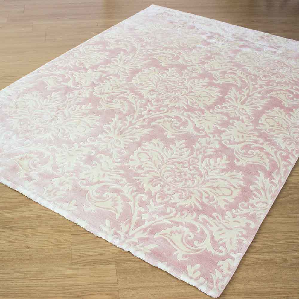 Saten Koleksiyonu D002 Pembe Halı 160 X 230